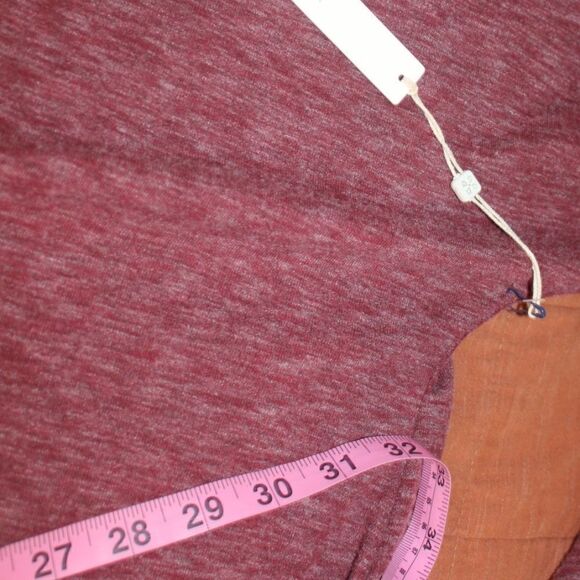 NEW Caslon Cozy knit Long Sleeve Wrap size Tie Midi Dress Women Size Small - Picture 9 of 13